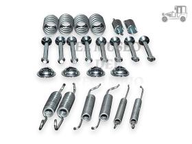 Kit completo reparar zapatas, trasero Volkswagen Recambio