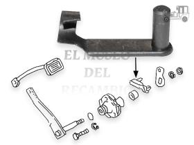 Soporte cable embrague Volkswagen Transporter T2 Recambio