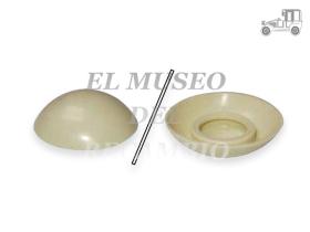Tapa beige de tornillo de parachoques Volkswagen Transporter Recambio