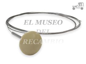 Cable de capó beige Volkswagen Escarabajo y Karmann Ghia Recambio