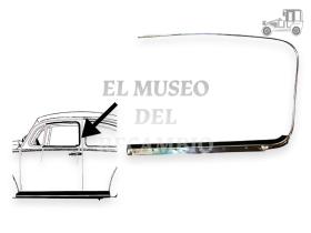 Cejilla exterior cromo izquierdo, Volkswagen Recambio