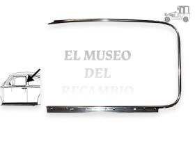 Cejilla exterior cromo izquierda, original , Volkswagen Recambio