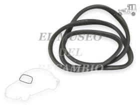 Junta de parabrisas con ranura para moldura Volkswagen Recambio