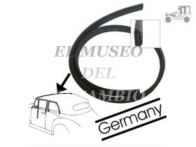 Goma burlete superior de parabrisas Volkswagen Kaefer Cabrio Recambio