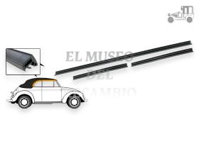 Goma lunas laterales y capota Volkswagen Recambio