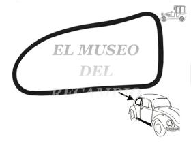 Goma ventana lateral trasera derecha Volkswagen Escarabajo Recambio