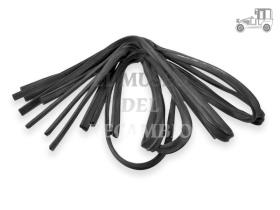 Kit 6 gomas cristal a marcos cromo ventanas y puertas cabrio Recambio