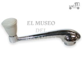 Manecilla elevalunas cromado botón beige Porsche, Volkswagen Recambio