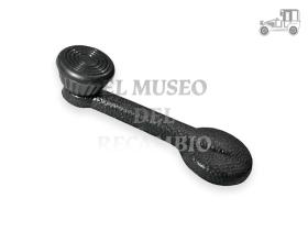 Manilla elevalunas negra metal original fina, Volkswagen Recambio