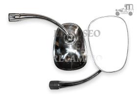 Espejo exterior izquierda cromado oval Volkswagen Recambio