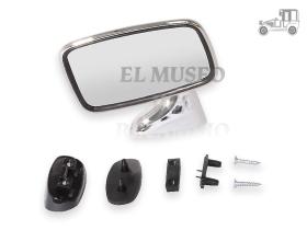 Espejo retrovisor exterior, izquierdo, cromado Volkswagen Recambio
