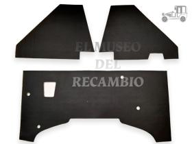Kit aislante hueco motor 3 piezas extra vinil Volkswagen Recambio