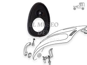 Goma manilla capo delantero superior Volkswagen 8/67- Recambio