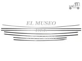 Juego 7 molduras de aluminio Volkswagen Escarabajo Recambio