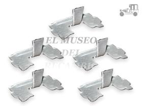 Juego 5 grapas de moldura estribo Volkswagen Escarabajo Recambio