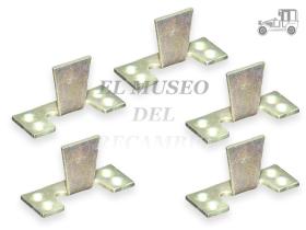Juego 5 grapas de moldura estribo Volkswagen Escarabajo Recambio