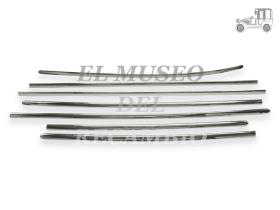 Kit 7 molduras para carrocería Volkswagen Escarabajo Recambio
