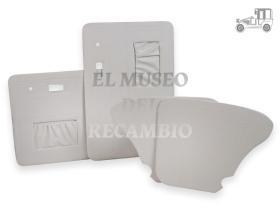 Kit paneles de vinilo para interior con bolsillos Volkswagen Recambio