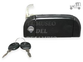 Manilla puerta delantera derecha VW T4  9/90-6/03 con llave Recambio
