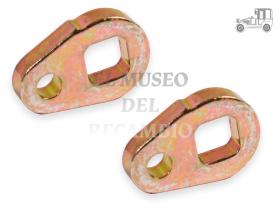 Juego 2 soportes muelle manecilla puerta corredera VW Recambio