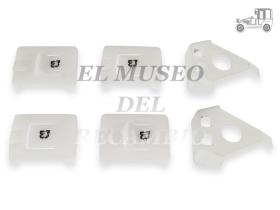 Juego 6 piezas guía para 2 asientos Volkswagen Escarabajo Recambio