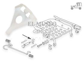 Guía delantera asiento Volkswagen 1303 8/72-79 Recambio
