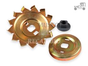 Polea alternador con ventilación 12V 8/65- Recambio