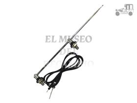 Antena cromada dos montajes laterales Volkswagen Recambio