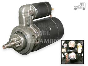 Motor de arranque 6V Bosch reacondicionado grueso Volkswagen Recambio