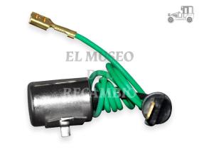 Condensador agujero redondo debajo patilla recta VW, Porsche Recambio