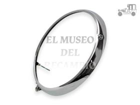 Bisel faro ovalado cromo 2 tornillos regular Y 7 horas VW Recambio