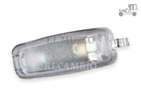 Luz interior cortesia 2cables boton blanco VW, Porsche Recambio