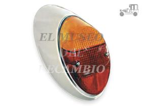 Piloto trasero derecho bisel cromado Volkswagen Escarabajo Recambio