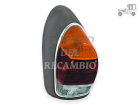 Piloto trasero completo con chapa izquierda VW 8/67-7/72 Recambio