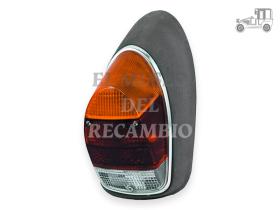 Piloto trasero completo con chapa derecha VW 8/67-7/72 Recambio