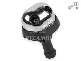 Boquilla lipiaparabrisas Volkswagen  8/60- cromo Recambio