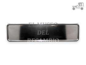 Soporte placa matrícula aluminio pulido 520X112 mm Recambio