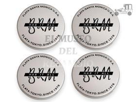 Kit 4 tapacubos Flat4 BRM Volkswagen Recambio