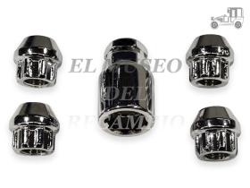 Kit tornillo antirrobo de tuerca cónica corta Recambio