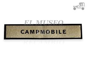 Pegatina CAMPMOBILE Volkswagen T2 1964-1979 Recambio