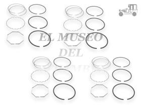 Kit segmentos completo de motor Porsche 356 Recambio