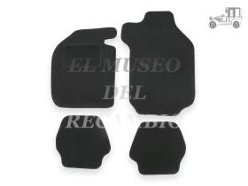 Juego 4 alfombras delanteras y traseras Porsche 911 Recambio