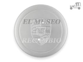 Tapabuje con logo Porsche plateado Recambio