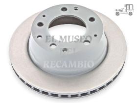 Disco de freno trasero ventilado Porsche 911 Recambio