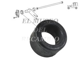 Goma exterior barra de torsión Porsche 911 y 912 Recambio