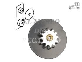 Chapa de amortiguación delantera Porsche 911, 944 y 968 Recambio