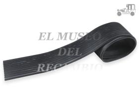 Goma estribo para umbral de puerta derecha Porsche 356 Recambio