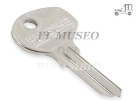 Llave virgen con inscripción Porsche 356 1957-1961 Recambio