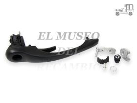 Manecilla exterior de puerta derecha negra Porsche 911 Recambio