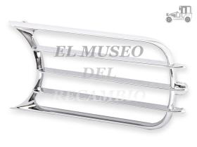 Rejilla de bocina cromada Porsche 356 Recambio
